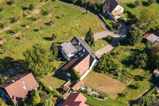 In the Ries in the district Fessenbach in Offenburg in the state Baden-Wuerttemberg, Germany seen from above