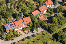 Aerial photograpy of In the Black Forest in the district Fessenbach in Offenburg in the state Baden-Wuerttemberg, Germany