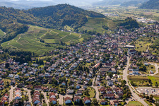 View from the north in the district Fröschlach in Ortenberg in the state Baden-Wuerttemberg, Germany