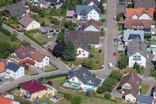 Elderberry Path in the district Sand in Willstätt in the state Baden-Wuerttemberg, Germany