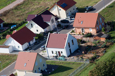 New development area An d. Anhaide in the district Schaidt in Wörth am Rhein in the state Rhineland-Palatinate, Germany