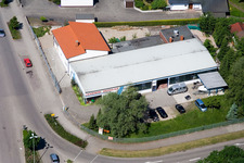 Grossglaus car paint shop in the district Minderslachen in Kandel in the state Rhineland-Palatinate, Germany