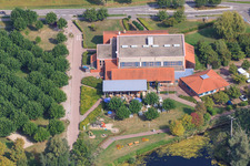 Restaurant at the Tennis Club in Leimersheim in the state Rhineland-Palatinate, Germany