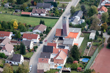 Structure of the observation tower in Eppelsheim in the state Rhineland-Palatinate