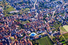 City center in the district Mußbach an der Weinstraße in Neustadt an der Weinstraße in the state Rhineland-Palatinate, Germany