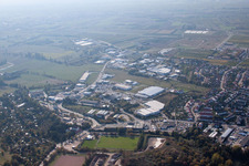 Nachtweide industrial area in Neustadt an der Weinstraße in the state Rhineland-Palatinate, Germany