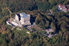 Aerial photograpy of Castle Hambach in Neustadt in the Weinstrasse in the state Rhineland-Palatinate
