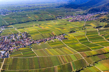 Alsterweiler district between vineyards in Maikammer in the state Rhineland-Palatinate, Germany