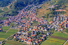 Wine-growing village from the northeast in the district SaintMartin in Sankt Martin in the state Rhineland-Palatinate, Germany