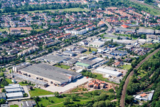 Industrial Park N in Landau in der Pfalz in the state Rhineland-Palatinate, Germany