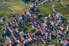 Lower village and parish church of St. Peter and Paul in Weyher in der Pfalz in the state Rhineland-Palatinate, Germany