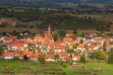 Parish Church of St. Ulrich from the south in Kapsweyer in the state Rhineland-Palatinate, Germany