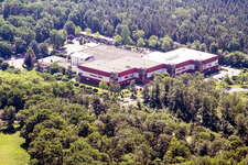 Aerial photograpy of Furniture GILB in Herxheim bei Landau in the state Rhineland-Palatinate, Germany