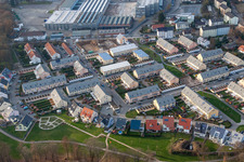 Wilhelm-Leuschner-Straße in Rastatt in the state Baden-Wuerttemberg, Germany