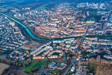 Festival site on the Murg in Rastatt in the state Baden-Wuerttemberg, Germany