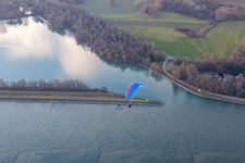 Under the lock of Iffezheim in Beinheim in the state Bas-Rhin, France