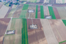Scheibenhardt, oil production in Scheibenhard in the state Bas-Rhin, France