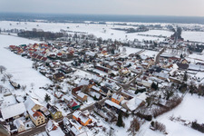 Village view in the district Kleinsteinfeld in Niederotterbach in the state Rhineland-Palatinate, Germany