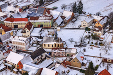 Church of St. Anna near Snow in Dierbach in the state Rhineland-Palatinate, Germany