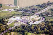 Border crossing B9 in Lauterbourg in the state Bas-Rhin, France
