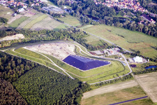 Site of heaped landfill Kreis Germersheim in Berg (Pfalz) in the state Rhineland-Palatinate