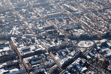 Mühlburger Gate in the district Innenstadt-West in Karlsruhe in the state Baden-Wuerttemberg, Germany