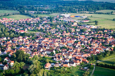 Village view in Beinheim in the state Bas-Rhin, France