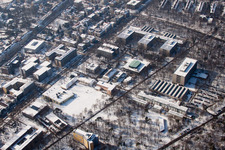 University of Applied Sciences in the district Innenstadt-West in Karlsruhe in the state Baden-Wuerttemberg, Germany