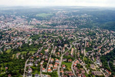 Southwest in the district Brötzingen in Pforzheim in the state Baden-Wuerttemberg, Germany
