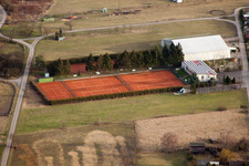Tennis Club in the district Karlsdorf in Karlsdorf-Neuthard in the state Baden-Wuerttemberg, Germany
