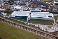 Oblique view of SEW Eurodrive in Bruchsal in the state Baden-Wuerttemberg, Germany