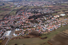 Langenbrücken in the district Bad Langenbrücken in Bad Schönborn in the state Baden-Wuerttemberg, Germany