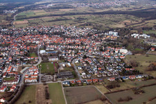 Schönborn Hall in the district Bad Mingolsheim in Bad Schönborn in the state Baden-Wuerttemberg, Germany