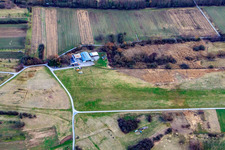 Gliding airfield Malsch in Malsch in the state Baden-Wuerttemberg, Germany