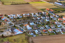 Cemetery, upper pasture in the district Mörlheim in Landau in der Pfalz in the state Rhineland-Palatinate, Germany
