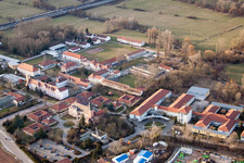 Foundation, Jakob-Reeb-School, St. Joseph's Youth Center in Landau in der Pfalz in the state Rhineland-Palatinate, Germany from above