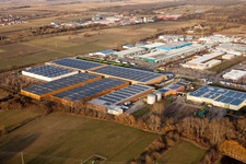 Michelin tire factory in the Landau Ost industrial area in Landau in der Pfalz in the state Rhineland-Palatinate, Germany