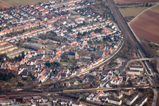 District Friedrichsfeld in Mannheim in the state Baden-Wuerttemberg, Germany