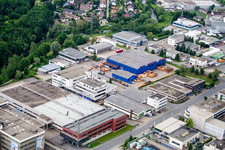 Denningstr industrial area in the district Brötzingen in Pforzheim in the state Baden-Wuerttemberg, Germany