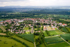 From the east in Birkenfeld in the state Baden-Wuerttemberg, Germany