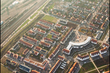 Gerd-Dehof-Pl in the district Neuhermsheim in Mannheim in the state Baden-Wuerttemberg, Germany