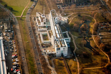 Museum building ensemble TECHNOSEUM in Mannheim in the state Baden-Wurttemberg, Germany