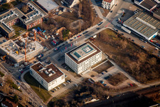 Student Residence - Building Eastsite in the district Neuostheim in Mannheim in the state Baden-Wurttemberg, Germany