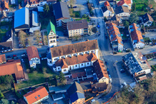 Church of St. Sebastian in Ketsch in the state Baden-Wuerttemberg, Germany