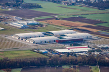 Karlsruhe New Trade Fair in the district Forchheim in Rheinstetten in the state Baden-Wuerttemberg, Germany