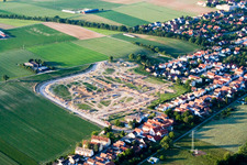 Development of the new development area Am Höhenweg in Kandel in the state Rhineland-Palatinate, Germany