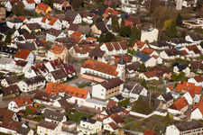 Pfarrstr in the district Illingen in Elchesheim-Illingen in the state Baden-Wuerttemberg, Germany