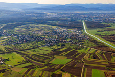 Village view on the Murg from the north in Steinmauern in the state Baden-Wuerttemberg, Germany