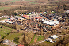 Mothern in the state Bas-Rhin, France viewn from the air