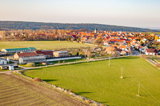 Crawinkeler Straße in the district Gossel in Geratal in the state Thuringia, Germany